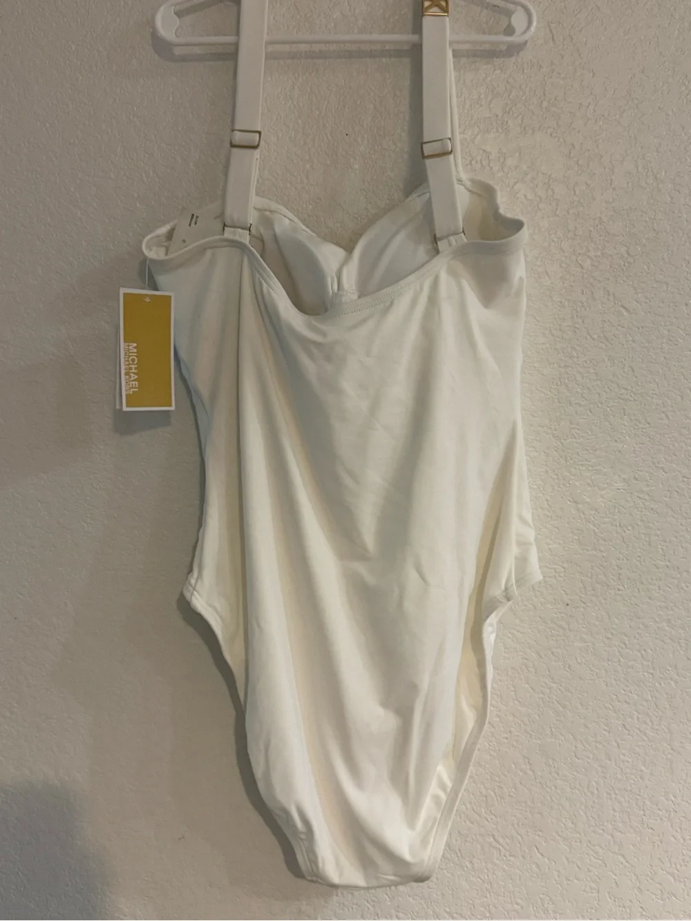 Michael Kors Cream One-Piece Swimsuit for women
